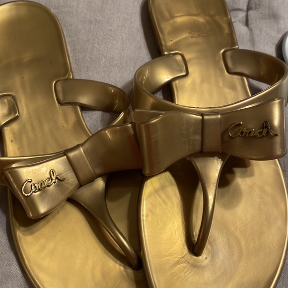 Coach sandals size 8 - Picture 7 of 10